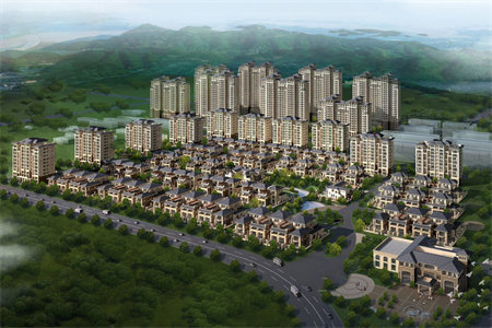 百合花园3室2厅1卫113㎡，带车库